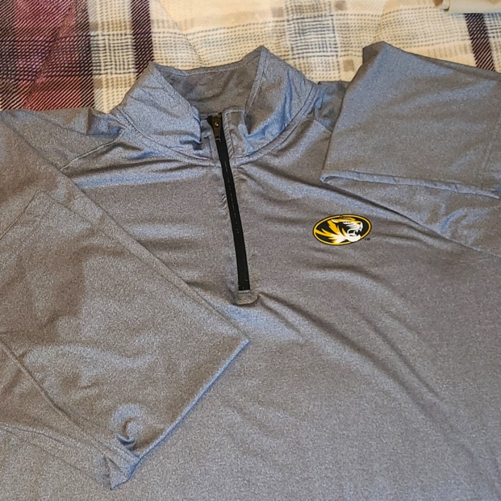 Proedge mizzou tigers missouri mens xl quarter zip pullover